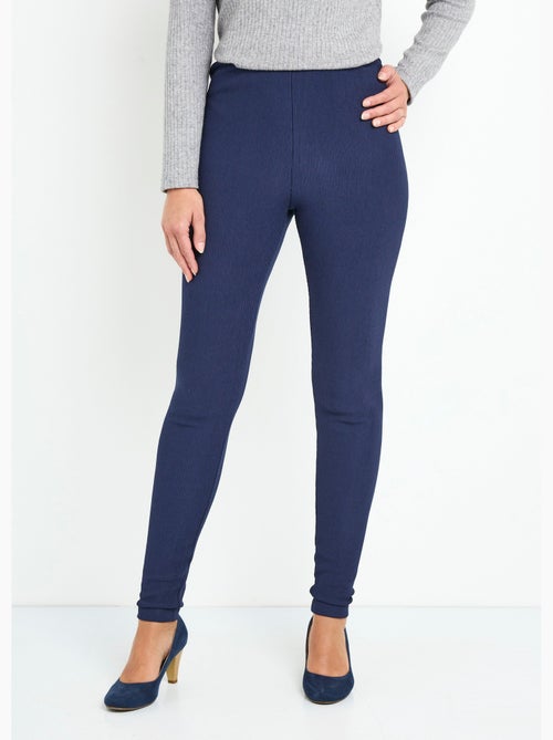 Legging côtelé taille élastiquée - Afibel - Kiabi