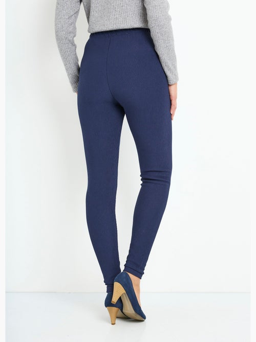 Legging côtelé taille élastiquée - Afibel - Kiabi