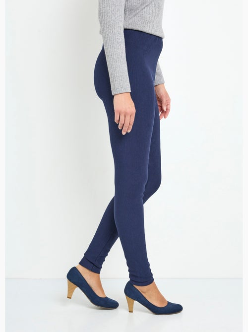 Legging côtelé taille élastiquée - Afibel - Kiabi