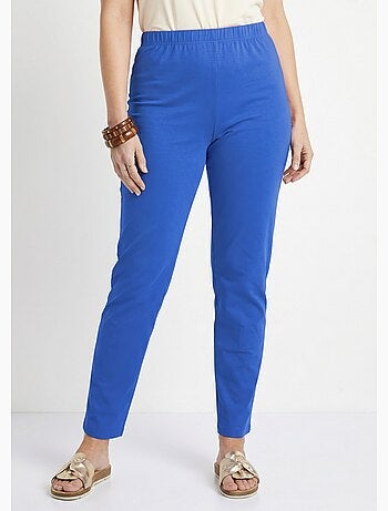 Legging coton stretch taille élastiquée - afibel