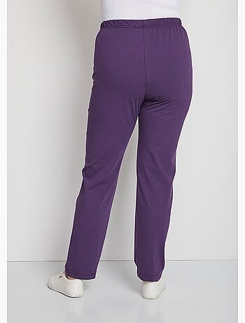 Legging coton stretch taille élastiquée - afibel