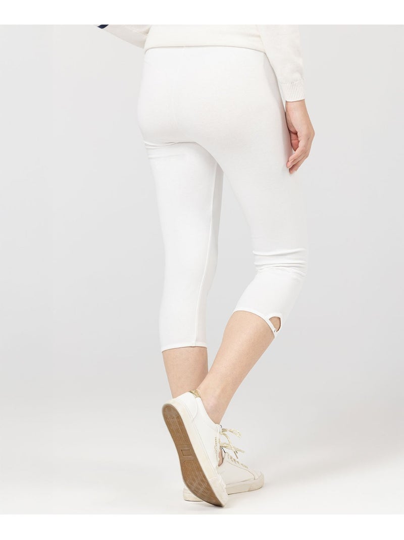 Legging court - Terre de Marins Blanc - Kiabi