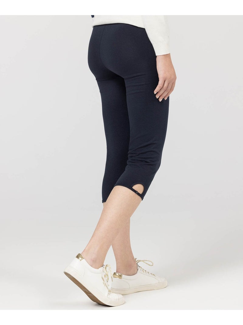 Legging court - terre de marins Bleu marine - Kiabi