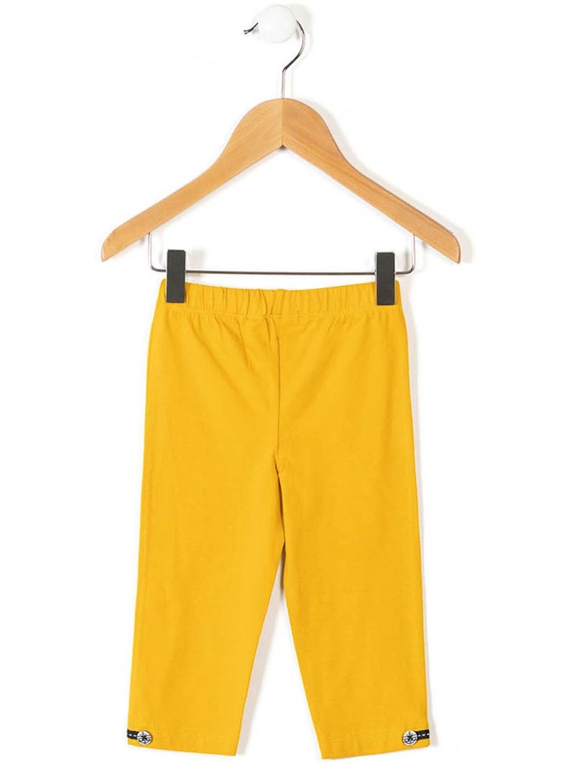 Legging court - Terre de Marins Jaune - Kiabi