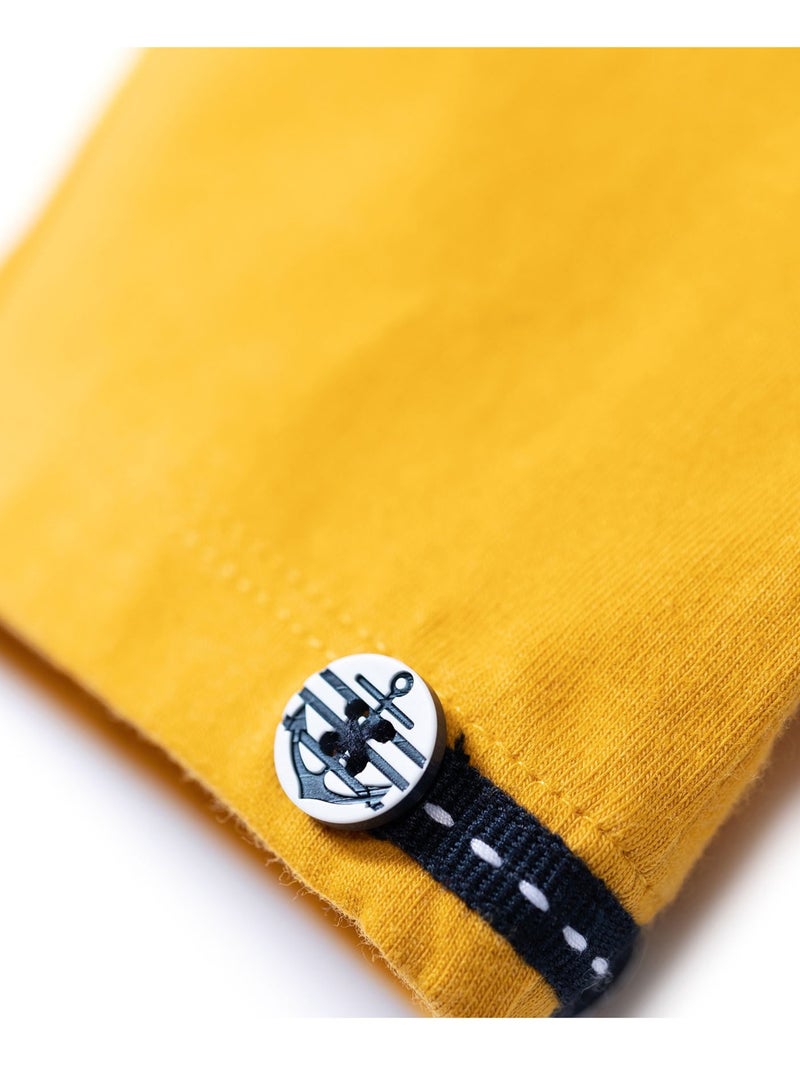 Legging court - Terre de Marins Jaune - Kiabi