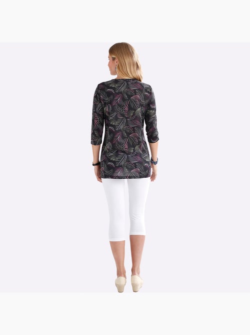 Legging court avec ceinture élastique et coupe ajustée - taille standard - moda vilona - Kiabi Legging court avec ceinture élastique et coupe ajustée - taille standard - moda vilona - Kiabi