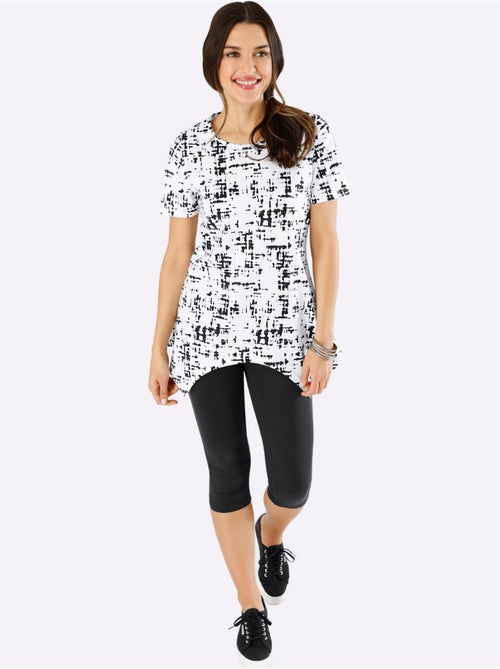 Legging court avec ceinture élastique et coupe ajustée - Taille standard - Moda Vilona - Kiabi Legging court avec ceinture élastique et coupe ajustée - Taille standard - Moda Vilona - Kiabi