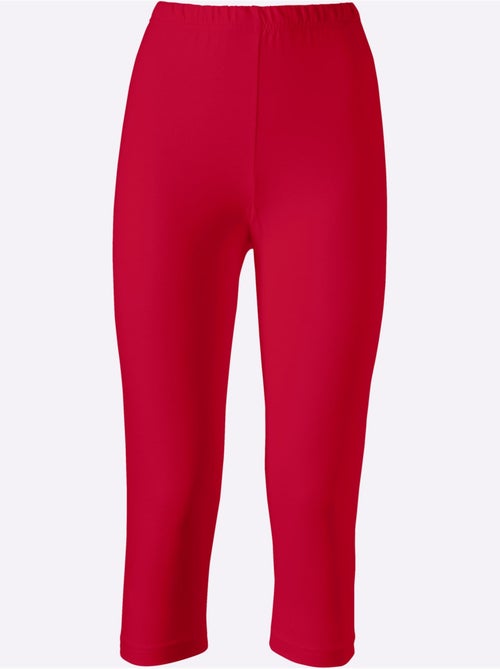 Legging court avec ceinture élastique et finition soignée - Taille standard - Moda Vilona - Kiabi Legging court avec ceinture élastique et finition soignée - Taille standard - Moda Vilona - Kiabi