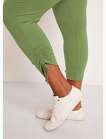 Legging court ceinture élastiqué - Afibel