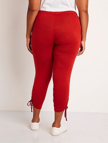 Legging court ceinture élastiqué