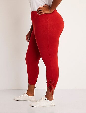Legging court ceinture élastiqué