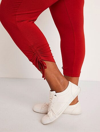 Legging court ceinture élastiqué