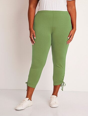 Legging court ceinture élastiqué