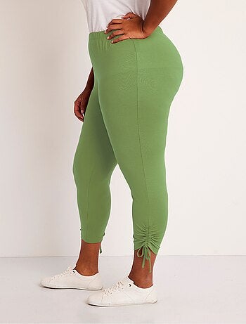 Legging court ceinture élastiqué
