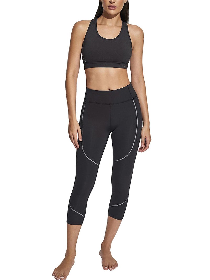 Legging court de sport Tech ST4 Noir - Kiabi