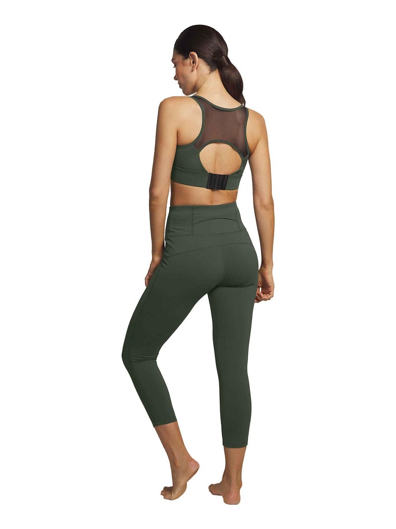Legging court de sport Tech ST5 Vert - Kiabi