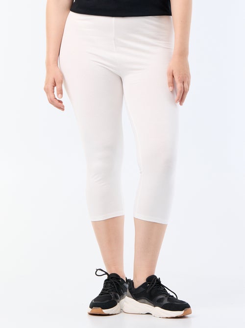 Legging court en maille - Kiabi