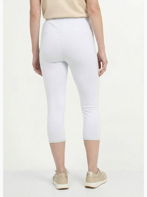 Legging court galon ajouré coton stretch - afibel - Kiabi Legging court galon ajouré coton stretch - afibel - Kiabi
