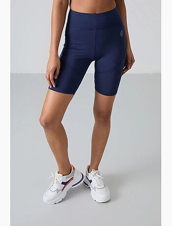 Legging court taille haute en maille tommy