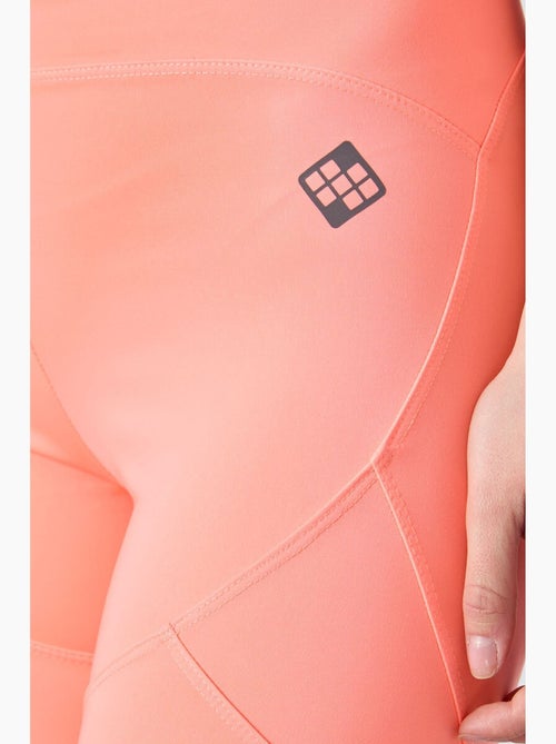 Legging court taille haute en maille tommy - Kiabi Legging court taille haute en maille tommy - Kiabi