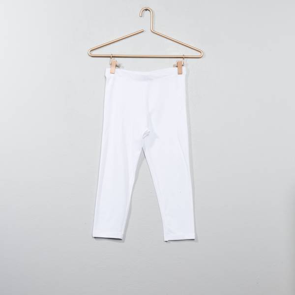 legging blanc fille