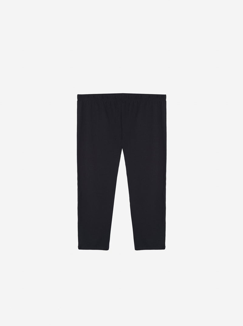 Legging Court Uni Noir - Kiabi