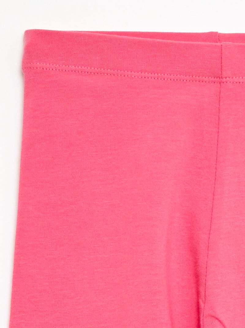 Legging court uni Rose - Kiabi