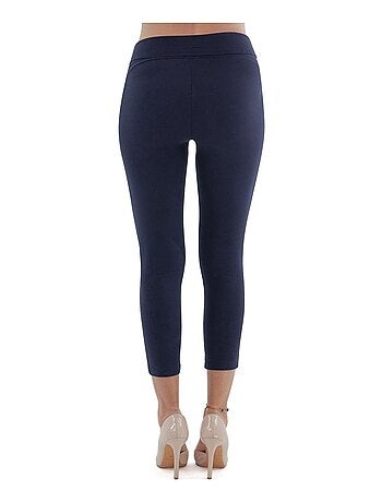 Legging de grossesse été en coton respirant -7/8 - Noir