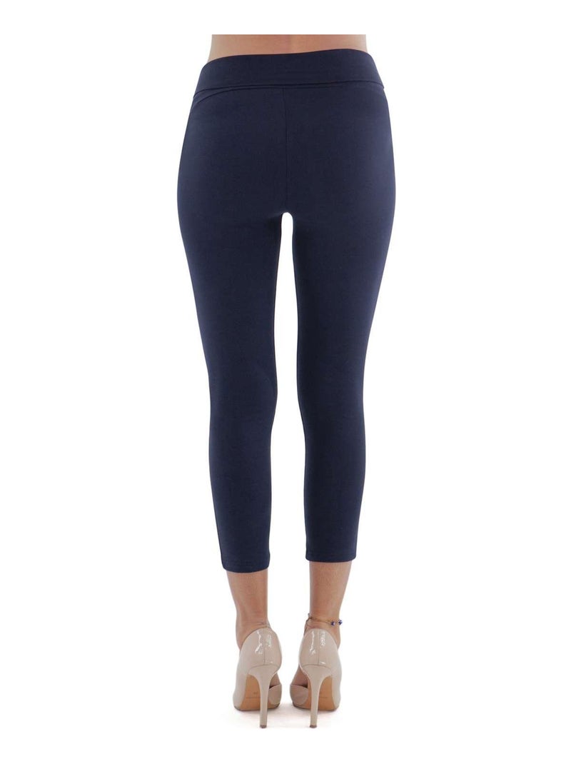 Legging de grossesse été en coton respirant -7/8 - Blue Bleu - Kiabi