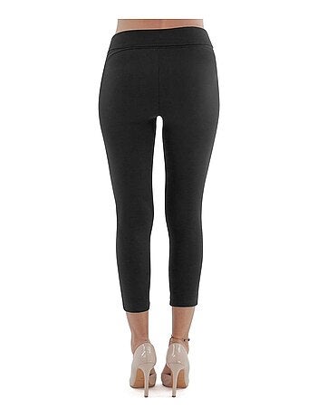 Legging de grossesse été en coton respirant -7/8 - Noir