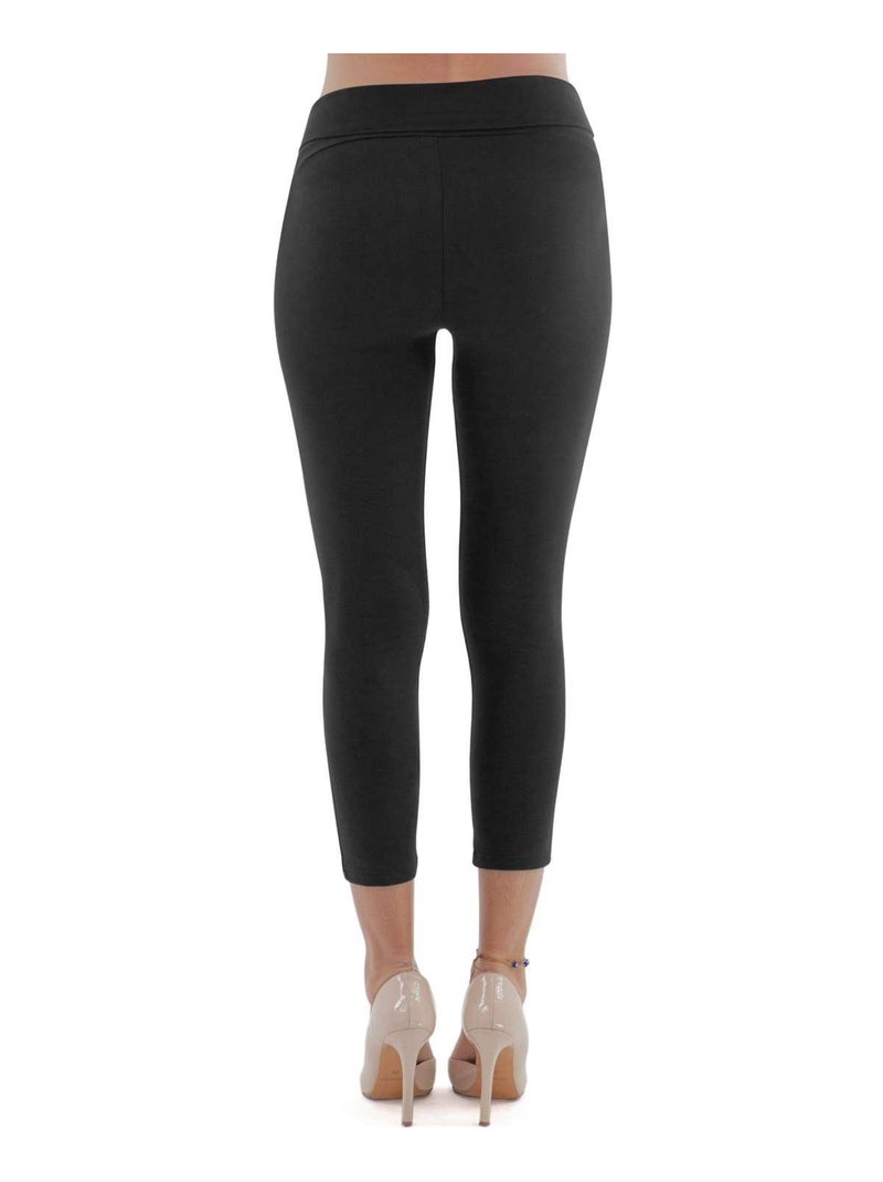 Legging de grossesse été en coton respirant -7/8 - Noir Noir - Kiabi