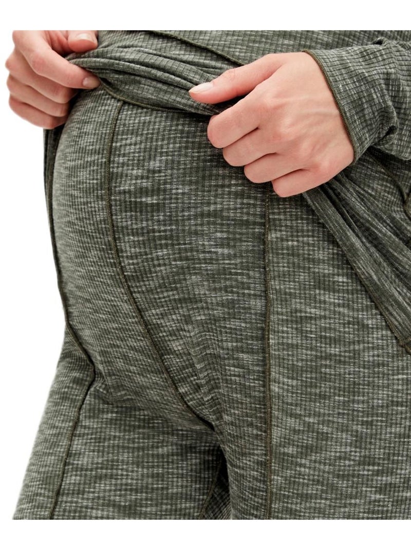 Legging de Grossesse Femme Mamalicious Gris Argenté - Kiabi