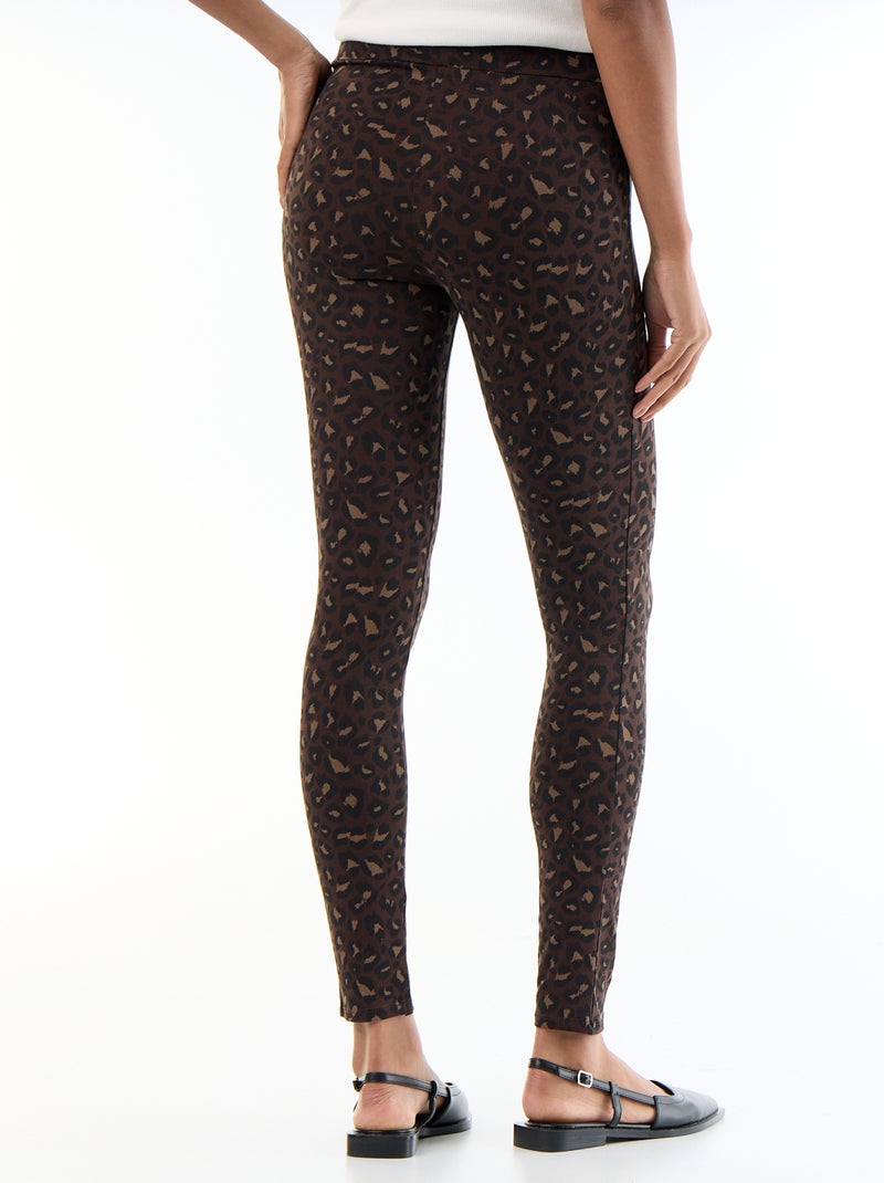 Legging de grossesse Marron - Kiabi
