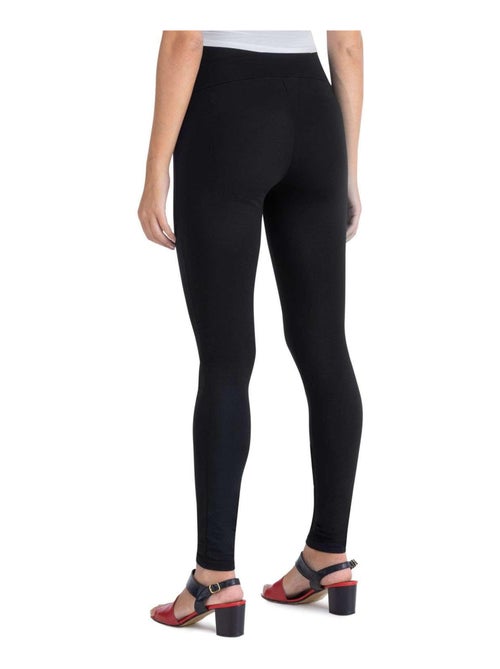 Legging de maternité d'hiver rembourré en coton - Noir - Kiabi