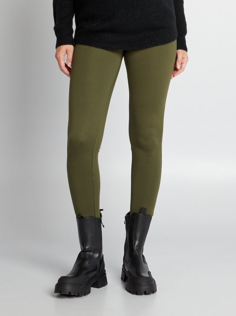 Legging de maternité Kaki - Kiabi