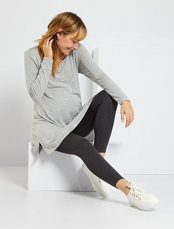 Legging de maternité maille extensible - Kiabi