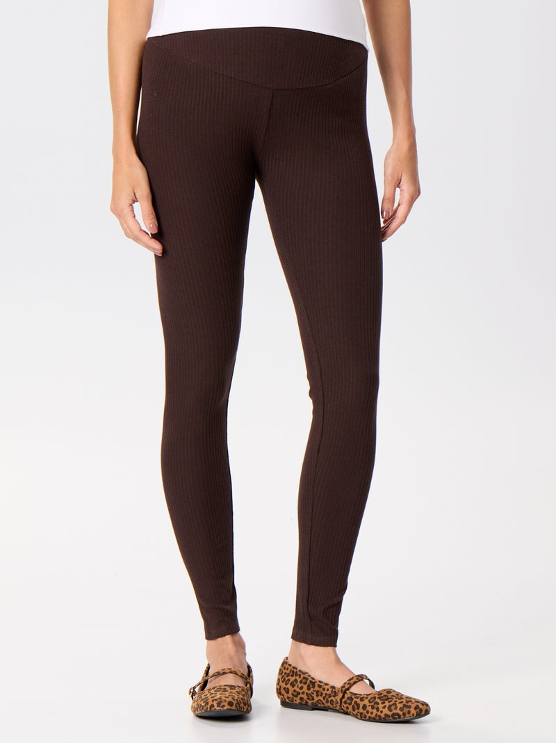 Legging de maternité Marron - Kiabi