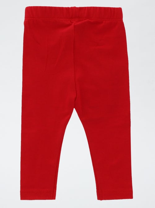 Legging de Noël imprimé 'Snoopy' en jersey coton uni - Kiabi