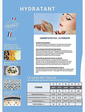 Legging de nuit hydratant 7/8e - AFIBEL