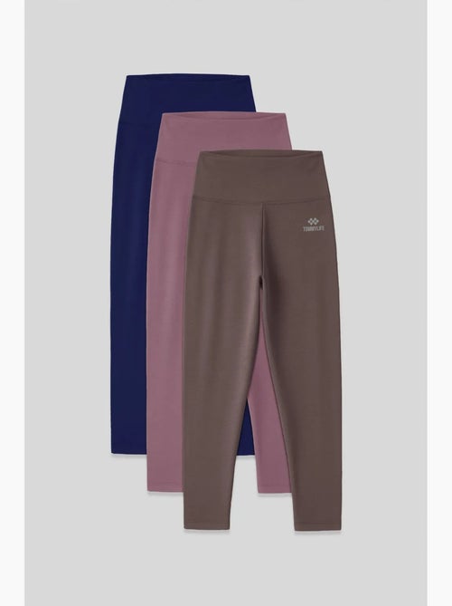 Legging de sport 3/4 à taille haute tommy - Kiabi Legging de sport 3/4 à taille haute tommy - Kiabi