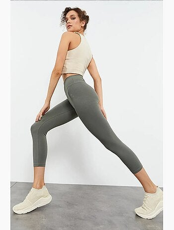 Legging de sport 3/4 à taille haute tommy