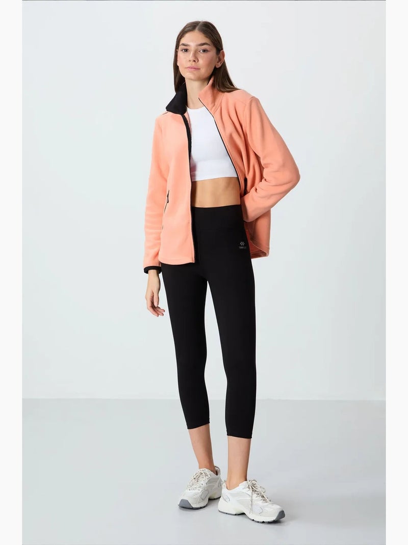 Legging de sport 3/4 à taille haute tommy Noir - Kiabi