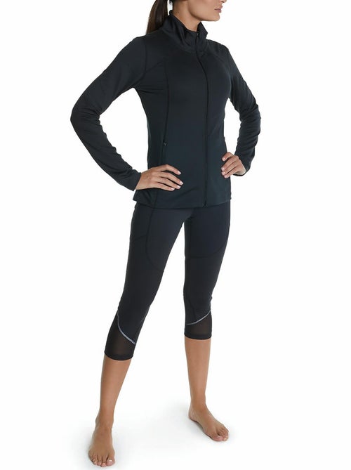 Legging de sport 7-8 Tech ST2 noir - Kiabi