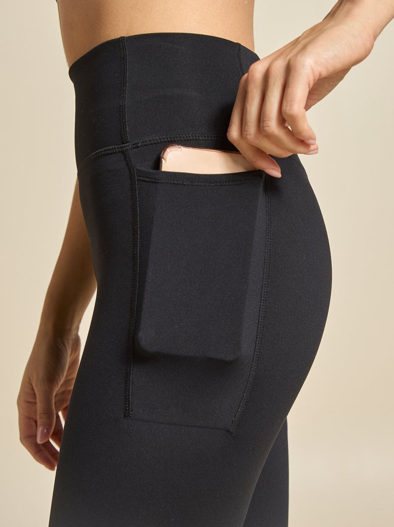 Legging de sport 7/8 - (ekstract) Noir - Kiabi