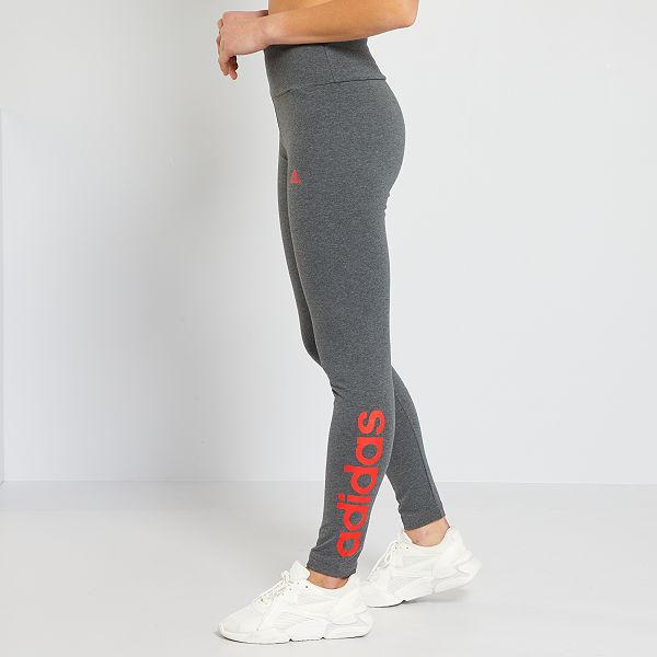 Legging de sport 'Adidas' femme - gris - Kiabi - 30,00€