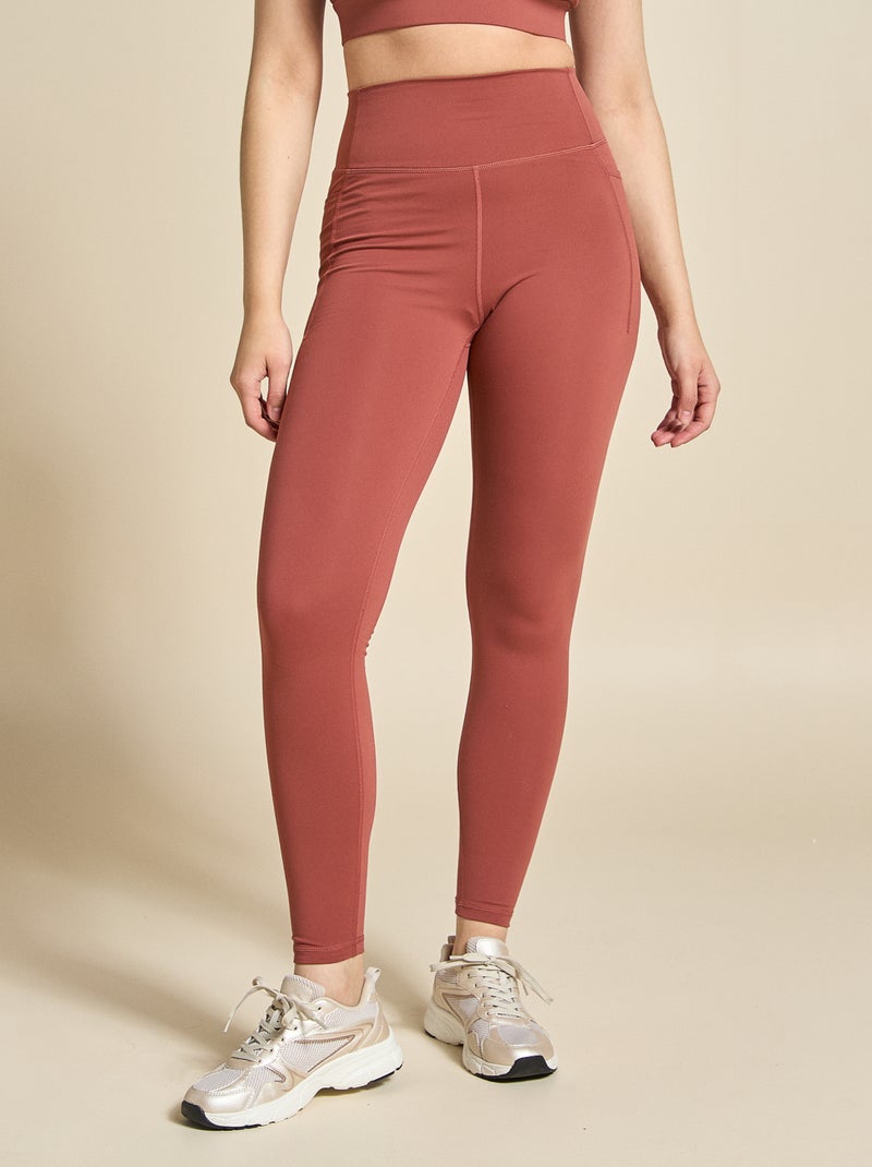Legging de sport avec poches - (ekstract) Terracotta - Kiabi