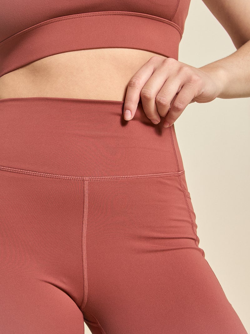 Legging de sport avec poches - (ekstract) Terracotta - Kiabi