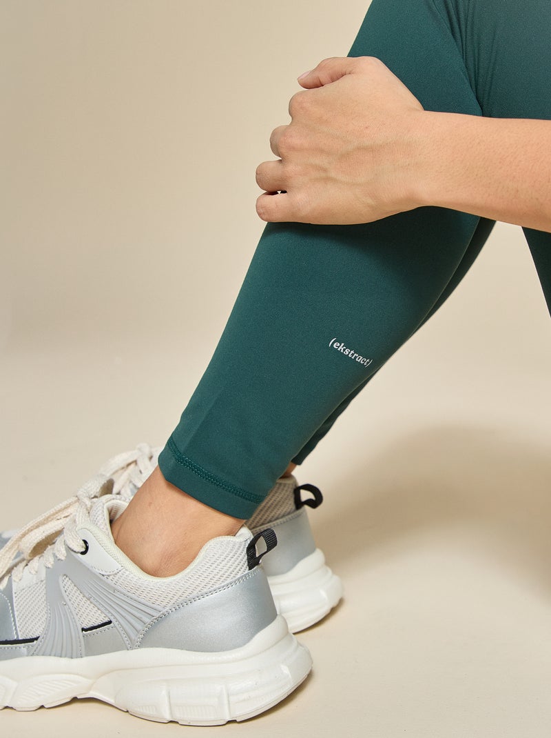 Legging de sport avec poches - (ekstract) Vert - Kiabi