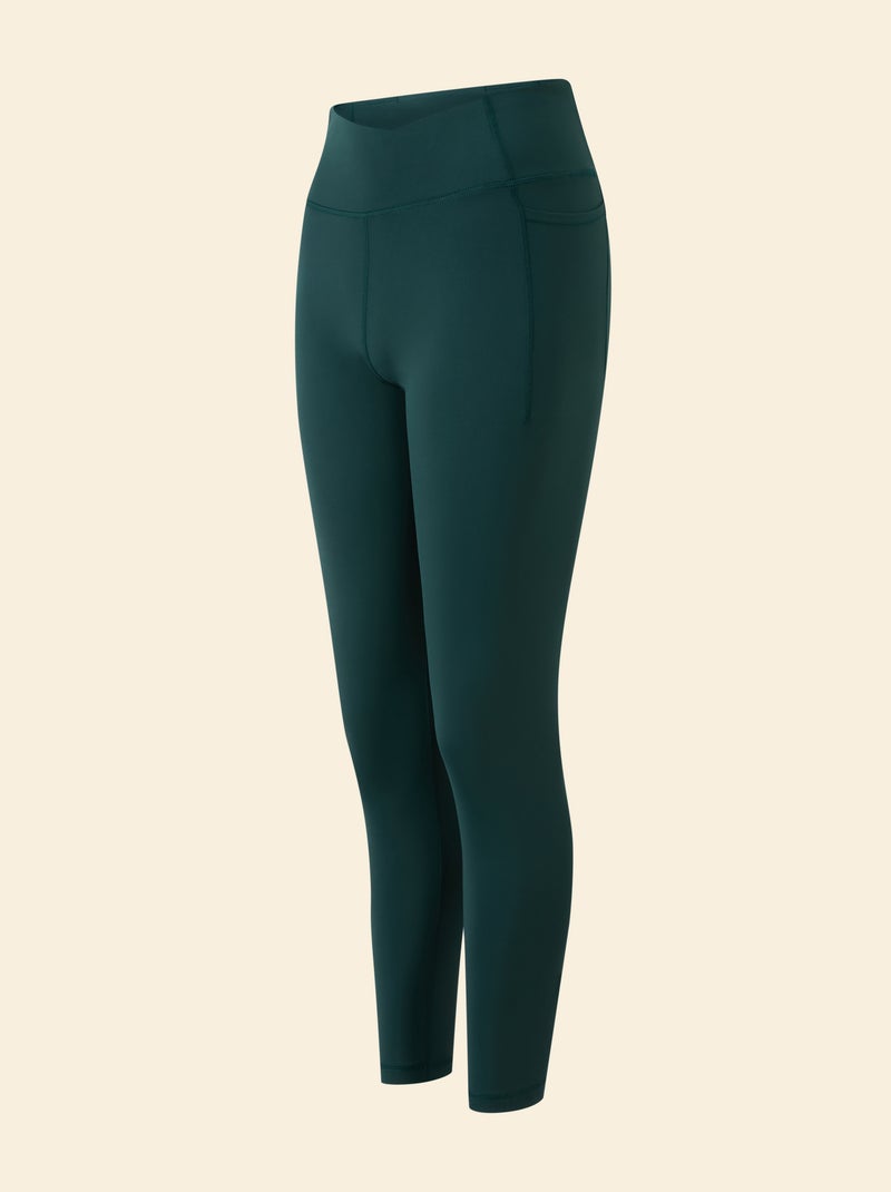 Legging de sport avec poches - (ekstract) Vert - Kiabi