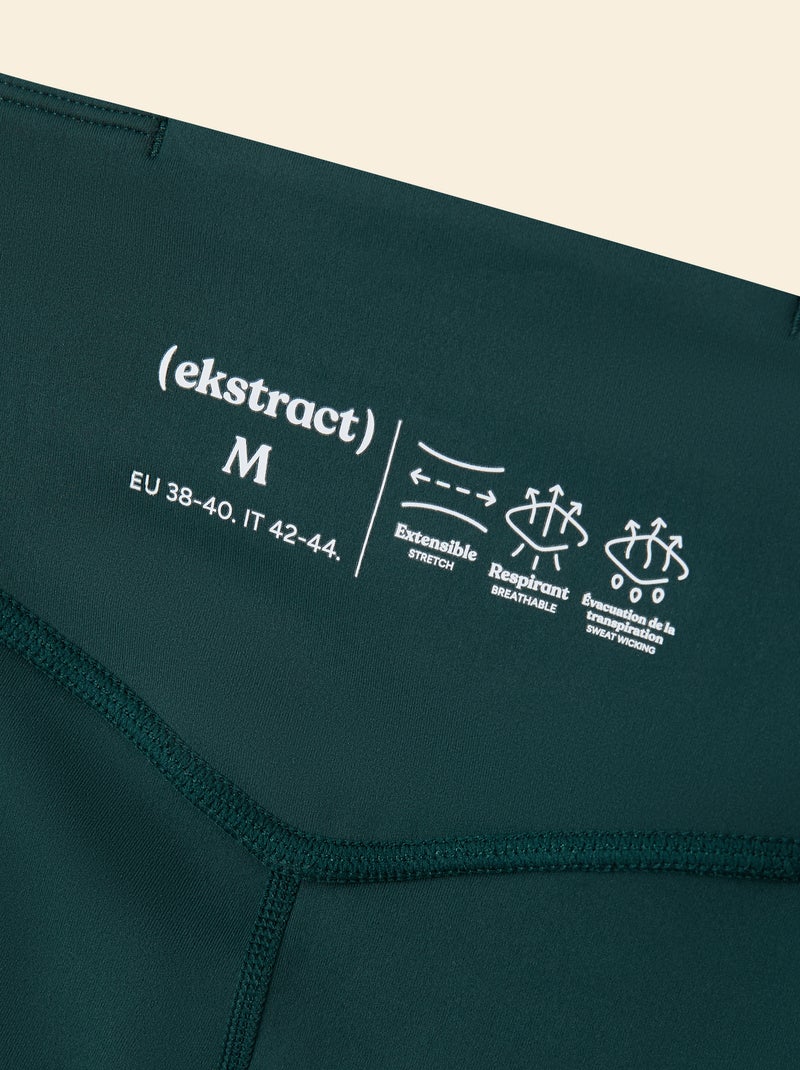 Legging de sport avec poches - (ekstract) Vert - Kiabi